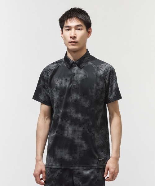 ASICS（アシックス） ポロシャツ 半袖 ドライグラフィックボタンダウン