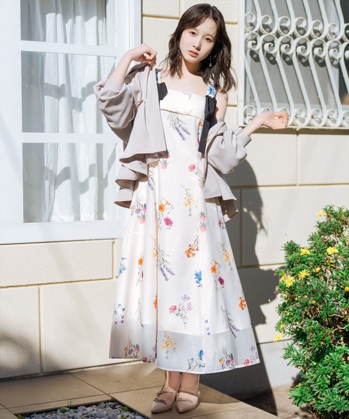 WILLSELECTION（ウィルセレクション） ワンピース ボタニカルフラワー