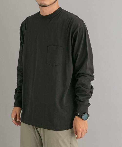 「EKAL」 長袖Tシャツ MEDIUM ホワイト メンズ_画像6