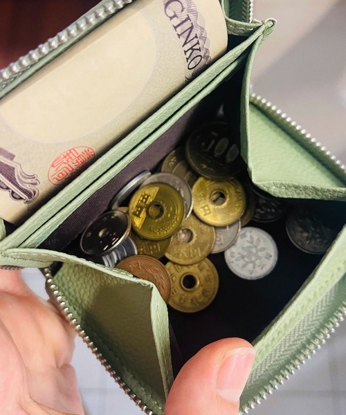 SORENA 二つ折り財布 財布 本革ミニウォレット メンズ レディース
