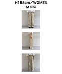 ワイドパンツ パンツ 「UNISEX」「プラス...の詳細画像1