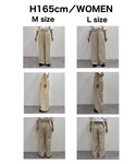 ワイドパンツ パンツ 「UNISEX」「プラス...の詳細画像2