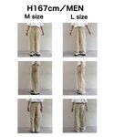 ワイドパンツ パンツ 「UNISEX」「プラス...の詳細画像3