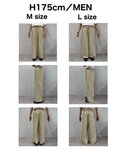ワイドパンツ パンツ 「UNISEX」「プラス...の詳細画像4