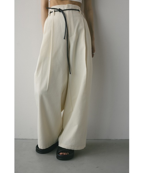 「STYLEMIXER」 パンツ MEDIUM ブラウン レディースの画像