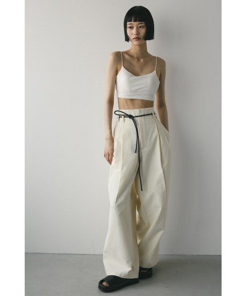 「STYLEMIXER」 パンツ MEDIUM ブラウン レディースの画像
