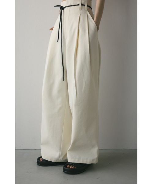 「STYLEMIXER」 パンツ MEDIUM ブラウン レディースの画像