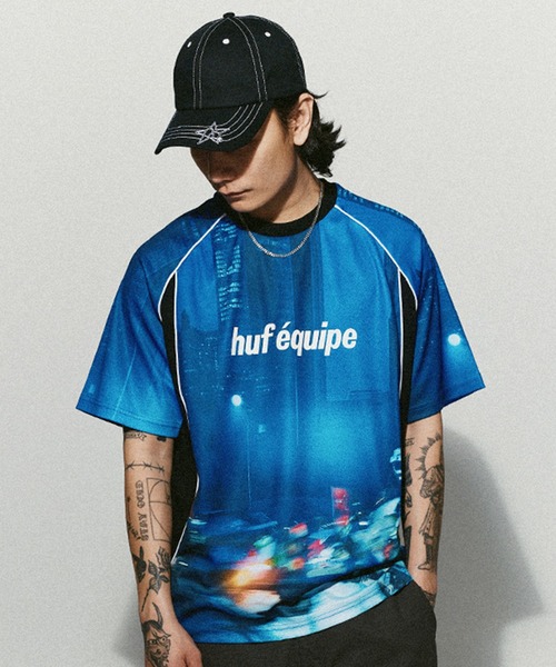 HUF（ハフ） tシャツ MOTION SOCCER JERSEY メンズ レディース