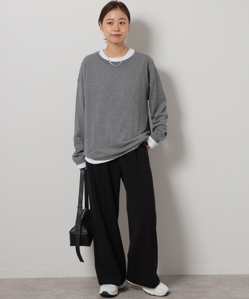 「JOURNAL STANDARD relume」 スラックス 36 ブラック系その他 レディースの画像