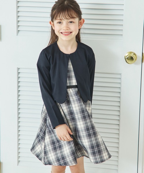 「pairmanon」 「KIDS」コンビワンピース 100 グレー系その他2 キッズ_画像4