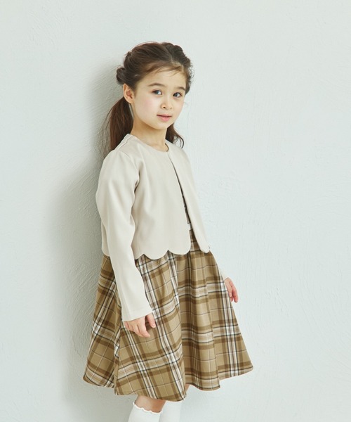 「pairmanon」 「KIDS」コンビワンピース 100 グレー系その他2 キッズ_画像8