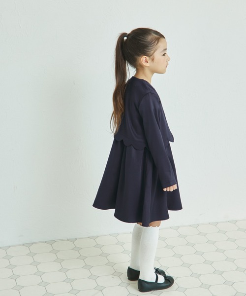 「pairmanon」 「KIDS」コンビワンピース 100 グレー系その他2 キッズ_画像9