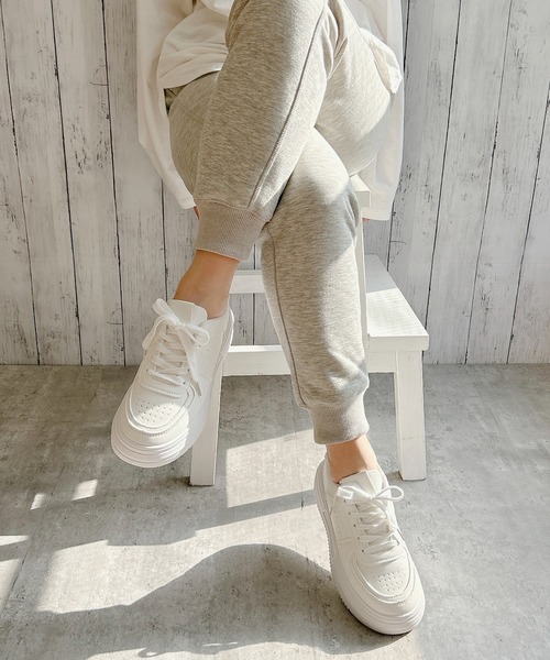「Noubel Voug Relax」 ローカットスニーカー L ブラック レディース_画像6