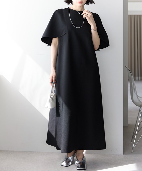 r.（アールドット） ワンピース ケープワンピース : ZOZOTOWN Yahoo!店