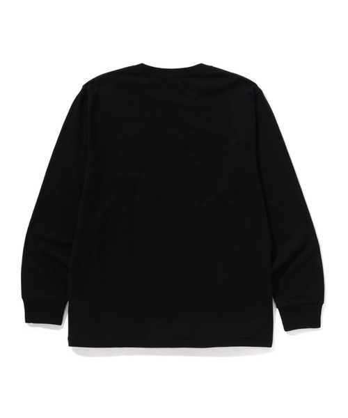 「A BATHING APE」 長袖Tシャツ LARGE ホワイト メンズの画像
