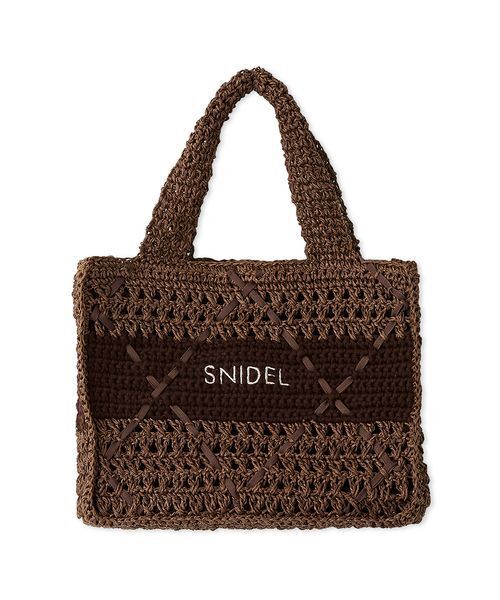 SNIDEL（スナイデル） トートバッグ ペーパークロシェトート