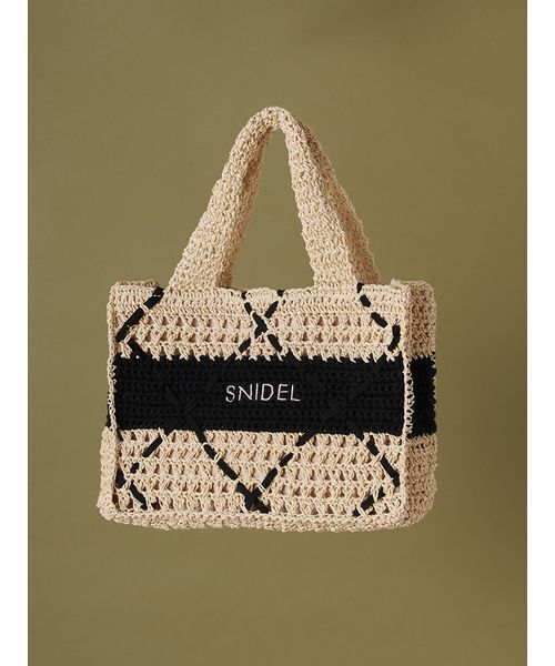 SNIDEL（スナイデル） トートバッグ ペーパークロシェトート
