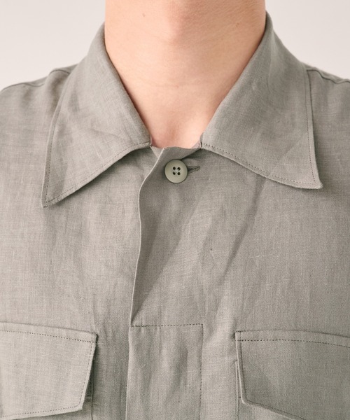 marka（マーカ） シャツ 「marka/マーカ」別注 LINEN TROPICAL FATIGUE