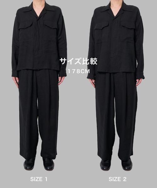 marka（マーカ） シャツ 「marka/マーカ」別注 LINEN TROPICAL FATIGUE