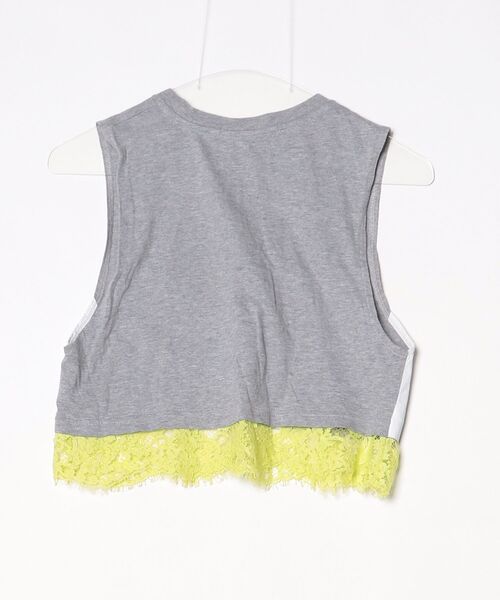 「MSGM」 ノースリーブトップス X-SMALL グレー レディース_画像2