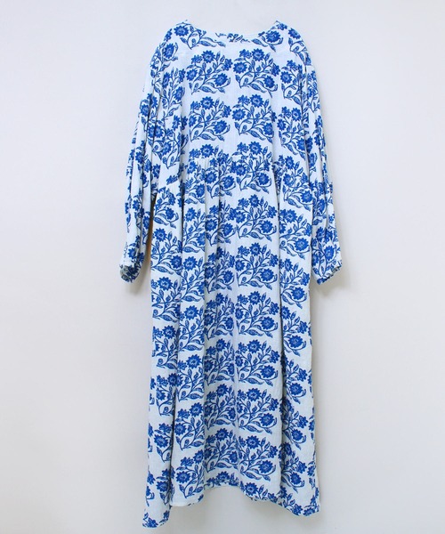「RNA-N」 長袖ワンピース MEDIUM ベージュ レディース_画像3