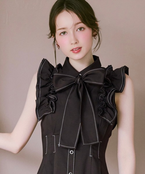 WILLSELECTION（ウィルセレクション） ワンピース フリルスリーブ
