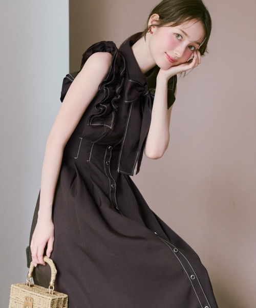 WILLSELECTION（ウィルセレクション） ワンピース フリルスリーブ