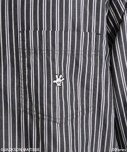 「JACKSON MATISSE」 長袖シャツ LARGE ブルー メンズ_画像3