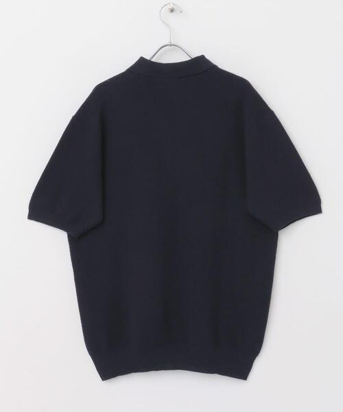 「URBAN RESEARCH ROSSO MEN」 半袖ポロシャツ MEDIUM ライトグレー メンズ_画像3