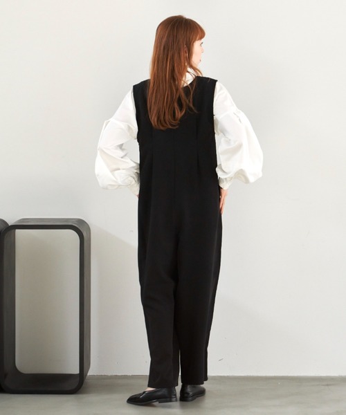 「hinari」 オーバーオール SMALL ベージュ レディース_画像9