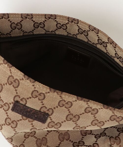 GUCCI（グッチ） GGキャンバス ショルダーバッグ - ベージュ