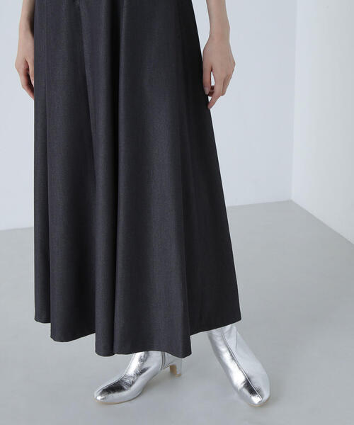 「NATURAL BEAUTY BASIC」 サロペットスカート MEDIUM ネイビー レディース_画像4