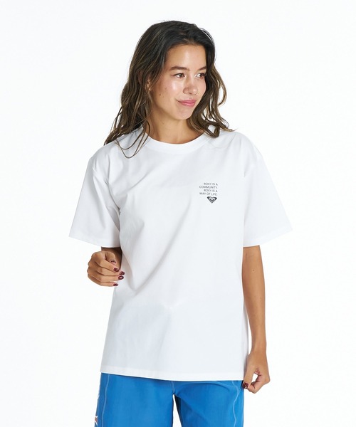 ROXY（ロキシー） tシャツ 半袖 ROXY HISTORICAL LOGO LINE ラッシュT