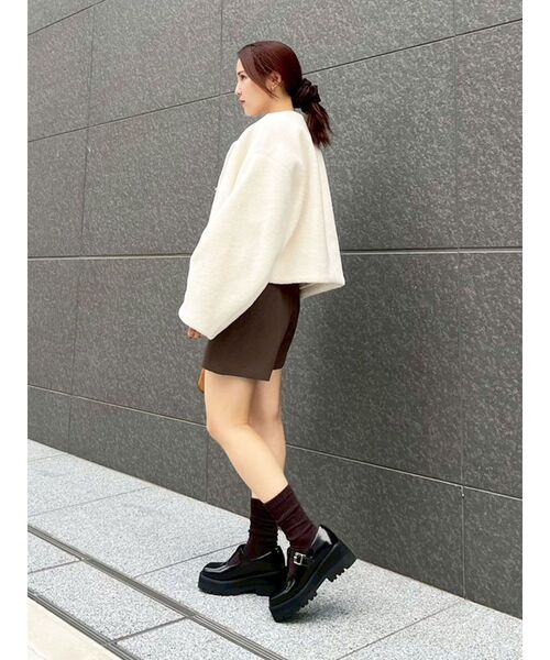 LAGUNAMOON（ラグナムーン） ワイドパンツ パンツ ダブルクロス