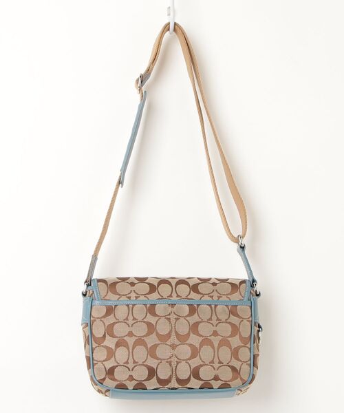 COACH（コーチ） シグネチャー柄 ショルダーバッグ - ベージュ 