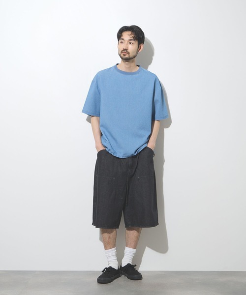 THRASHER（スラッシャー） ハーフパンツ ジーンズ 短パン ダブルニー