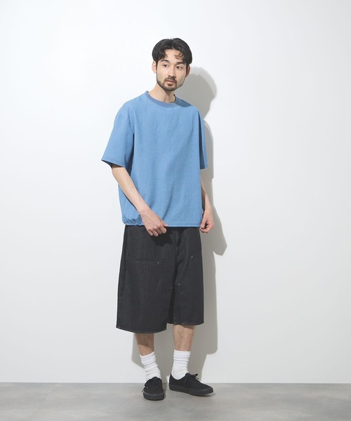 THRASHER（スラッシャー） ハーフパンツ ジーンズ 短パン ダブルニー