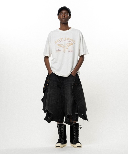 KAMIYA tシャツ ACT-COOL Eagle ” T-shirt メンズ : ZOZOTOWN Yahoo!店