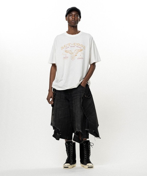 KAMIYA tシャツ ACT-COOL Eagle ” T-shirt メンズ : ZOZOTOWN Yahoo!店