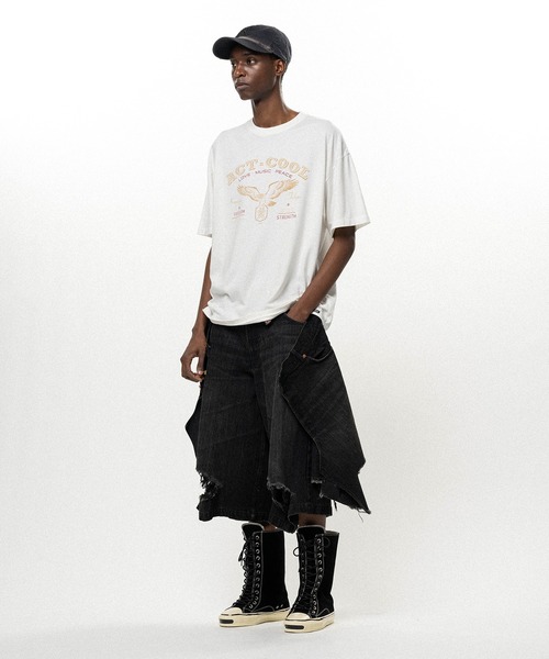 KAMIYA tシャツ ACT-COOL Eagle ” T-shirt メンズ : ZOZOTOWN Yahoo!店
