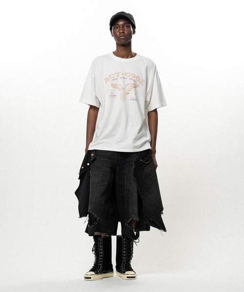 KAMIYA tシャツ ACT-COOL Eagle ” T-shirt メンズ : ZOZOTOWN Yahoo!店