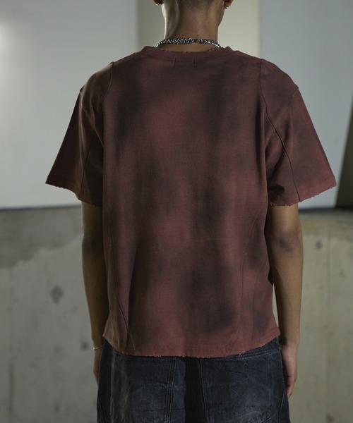 「ANDER HUNK」 半袖Tシャツ SMALL ブラック メンズ_画像3