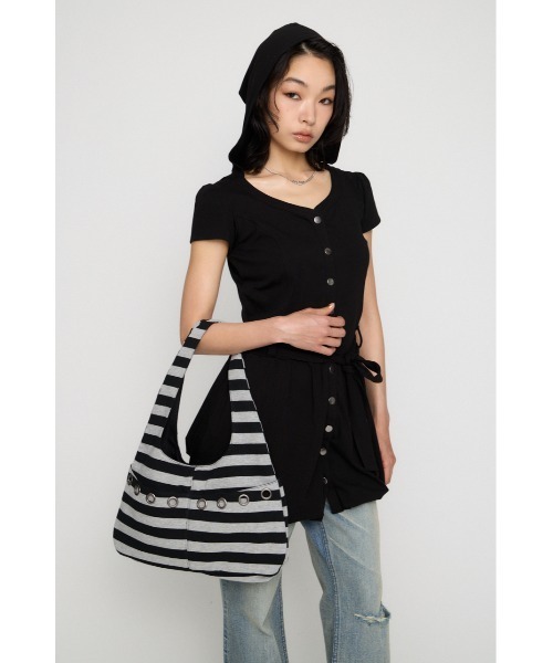 LAGUA GEM（ラグアジェム） ショルダーバッグ バッグ BORDER EYELET