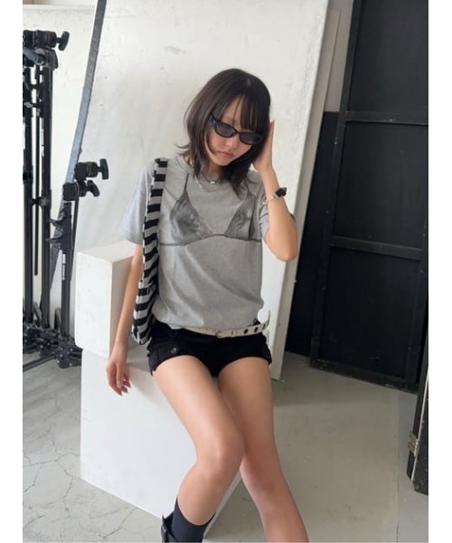 LAGUA GEM（ラグアジェム） ショルダーバッグ バッグ BORDER EYELET