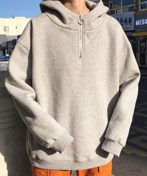 「Anchor Smith」 プルオーバーパーカー L グレー メンズ_画像9