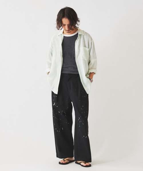 〜16日新品 Dickies×jouetieスタッズペイントスプラッシュチノパン 16日新品 Dickies×jouetieスタッズペイントスプラッシュチノパン