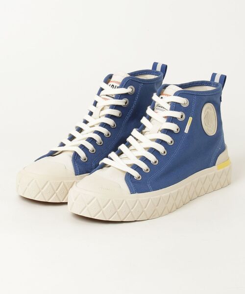 「PALLADIUM」 ハイカットスニーカー 25.5cm ブルーグリーン メンズ_画像8