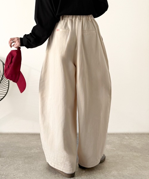 「Java」 チノパンツ SMALL ベージュ レディース_画像3