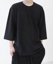 minsobi tシャツ 7分袖Tシャツ ビッグシルエットカットソー