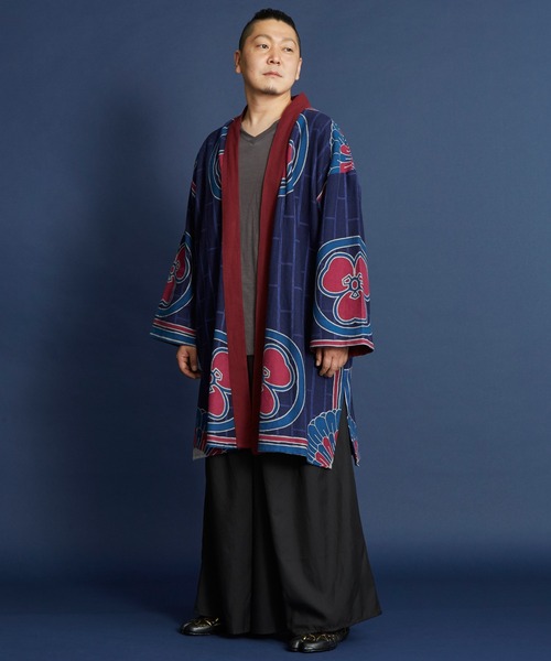 カヤ パンツ 「カヤ」いなせ袴 メンズワイドパンツ メンズ レディース